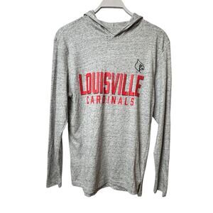 Captivating Long Sleeve Athletic Sporty Louisville Cardinals Sweatshirt Sz S